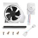 5303918774 Condenser Fan Motor Compatible with Kenmore, Frigidaire, Crosley Refrigerators FRS6KR5JSB0, FRT17G5CSBC, FRT18IL6DWP, Replaces 240334001, 240397101, 240525401, 241681101