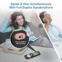 VTech Cordless Phone with DECT 6.0, Full-Duplex Speakerphone, Lighted Display, Backlit Keypad, Caller ID/Call Waiting, Volume Control, Hearing Aid Compatible, Wall Mount | VG131-11 (Black)