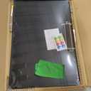 Magnetic Chalk Board Black Chalkboard Double-Sided Blackboard for Wall
36"x24" Black Aluminum Frame Large Black Board Office Kitchen Home Decor School Supplies