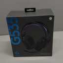 Logitech G535 Lightspeed Wireless Gaming Headset - Lightweight on-Ear Headphones, flip to Mute mic, Stereo, USB Rechargeable - Black