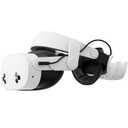 ANNAPRO A3 Max Battery Head Strap for Meta Quest 3/Quest 3S, 20W Fast Charging 10,800mAh Magnetic Battery, Ultimate Comfort & Extended Playtime Compatible with Quest 3S/3 Accessories, White