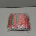 Tigeen 100 Pieces Christmas Wrap Pull Bows 5 Inch Gift Bows with Ribbon Wrapping Accessory Present Christmas Wrapping Bows for Holiday Baskets Box Decoration (Assorted Color)