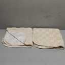 Thick Plush Faux Rabbit Fur Sofa Slipcovers 1-Piece Non-Slip Warm Soft Cozy Couch Covers Furniture Protector(Beige, Arm Cover 26in * 26in)