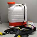 Battery Powered Backpack Sprayer 4 Gallon Lawn Garden Sprayer 8Ah 7.4V Lithium Battery Powered,100 PSI Cut Off Pressure with 8 Nozzles and 2 Wands, Weed Yard Sprayer for Lawn, Garden, Cleaning