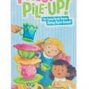 Educational Insights Teacup Pile-Up - Relay Race Games for Kids, Gross Motor Preschool Games for 4 Year Olds, Birthday Party Activities, Matching and Patterning Toddler Game