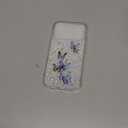 Compatible iPhone 17 Pro Case Clear Butterfly Women Girls Flexible TPU Stars Sparkle Glitter Anti-Scratch Shockproof Protective Phone Cover for iPhone 17 Pro (Purple Butterfly)