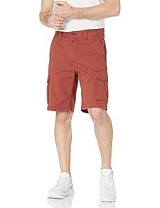 Amazon Essentials Men's Classic-Fit 10” Cargo Short, Rust, 30