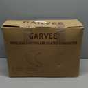 GarveeHome Heated Comforter Queen Size with Wireless Remote & Dual Zone Control, Luxury Faux Fur Electric Bedding Blanket, 6 Heat Levels & Auto Shut-Off, for Couples, Beige (Queen 90"x90")