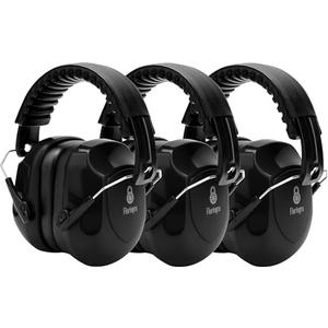 Floriogra 3 Pack Noise Reduction Ear Protection, Hearing Protection Ear muffs SNR 34dB Noise Cancelling Headphones for Adults Kids Autism, Sound Proof Earmuffs for Mowing/Construction/Work