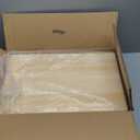 Maxdot Pet Casket for Dogs and Cats, Wooden Burial Pet Loss Coffin Furry Loss Gift for Animals Funeral, Handmade Natural Wood, Inner 19" l  11" W  7" H