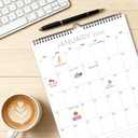 3 x 2026 Wall Calendar  18-Month Planner from January 2026 to June 2027, Stylish Monthly Planner for Home & Office Use (11"W x 14"H)