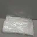 Pureegg Rectangle Table Cloth 60" x 102"  Durable Polyester Tablecloth Offers Reusable & Washable Protection, Ideal for Outdoor Party, Picnic, Wedding, Banquet and Birthday, 2 Pack, White