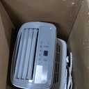 BLACK+DECKER Smart Portable Air Conditioner, 14,000 BTU (10,200 BTU SACC) for Rooms up to 700 Sq. Ft., Smart Portable AC with Follow Me Remote and Window Kit, BPACT14WT, White
