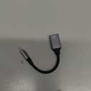 AGVEE 4 inch Lightning to USB Female Camera Adapter, OTG Cable for iPhone iPad to Connect Card Reader, USB Flash Drive, MIDI, Keyboard, Mouse, Hubs, Plug & Play, Dark Gray