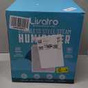 Stainless Steel Humidifier, 3L Warm Mist Humidifier, Easy Clean with Warm Steam Humidifier, Healthy Air Mist Humidifiers for Bedroom Living Room, with Sleep Mode and Auto-off Setting