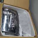 DNA Motoring HL-OH-DR09QUA-BK-CL1 Black Housing Headlights Replacement Compatible with 10-18 Ram 1500-5500, Fit Dual or Quad Headlight Models