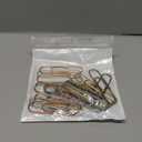 HAHIYO Paperclips 4" (100mm) Extra Large Paper Clips Sturdy Bright Assorted Colors Vinyl Coated Prevent Scratching Tearing The Pages for Bookmark Organize Home Office School, 25 Pack