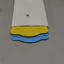 Playing Cards Holders Stands Decks w/Foldable Tabletop Stand, 3 Layers Design for Poker UNO Cards, Playing Card Accessories, Set of 4 (2 Blue + 2 Yellow)