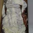 Boao 2 Pcs Brown Bow Garland Banner 6.5ft Pre Strung Satin Ribbon Hanging Garland for First Birthday Decorations Wedding Baby Shower DIY Craft Holiday Winter Decorations