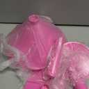 Reallnaive Valentines Party Giant Martini Plastic Glasses Large 48oz Acrylic Shrimp Cocktail Glasses Jumbo Cup DIY Table Centerpieces for A Tini Bit Older Birthday Wedding Decor (2 Pcs, Hot Pink)