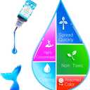 24 Color Epoxy Pigment - Crystal Transparent Dye for DIY Resin Art, Jewelry Making - Concentrated UV Resin Colorant for Paint, Tumbler, Craft - 0.35 oz/10ml Each