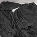 Spandex 6 Foot Rectangle Table Cloth 2 Pack, Elastic Fitted Tablecloths for Picnic, Stretch Washable Patio Table Cover for Outdoor, Camping, Banquet and Parties (Black, 30"x72")