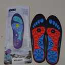 Massage Insoles,Foot Massage Insoles for Women Men (Blue, M(40~43))