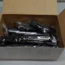 200 Pcs Black Dessert Cups with Spoons Small Plastic Goblets Disposable Parfait Charcuterie Cups Pudding, Mousse Set for Party(3 oz,Triangle)