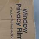 Coavas Frosted Glass Window Privacy Film, Static Cling, White 29.5"x157.5"