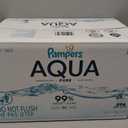 Pampers Aqua Pure Baby Wipes, 99% Water, Fragrance Free, Unscented, Water Based, Multi-Use, 896 Wipes Total (16X Flip-Top Packs) 
