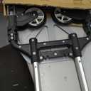 FCH Folding Hand Truck Aluminum Portable Folding Hand Cart 165lbs Capacity Hand Cart and Dolly Ideal for Home, Auto, Office,Travel Use,Black
