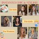 Rich Choices Real Human Hair Clip In Extensions-6 Pcs Single Clip Design-100% Remy Hairs Invisible Clip in Extensions for Thin Short Hair-Seamless Hairpieces for Women-10 Inches #2R Chocolate Brown