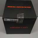 LIGHTSOUT Indoor Silent Basketball Size 7 (29.5") Quiet Basketballs Dribbling Indoor Very Sleek Black/red, Practicing at Home Indoor Basketball Foam No Noise Airless, No Scratch or Damage of Flooring