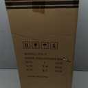 Karaoke Machine with Two Wireless Microphones, Powerful Portable Bluetooth Speaker for Adults & Kids, PA System with 2 Voice Mode, LED Lights, Supports BT/TWS/AUX/USB/TF for Party (Black)