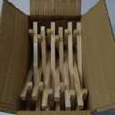 12PCS Wood Easels - 9.4" X 6.3" Tabletop Easels - Easel Stand for Painting Canvases, Arts and Crafts, Tripods, Kids Student Party Painting Easels, Portable Canvas Photo Picture Sign Holders