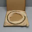 Rowfad Faux Pampas Grass Wreath, 26'' for Front Door, Boho Farmhouse Decor, DIY Fall Autumn Wreath (Beige and Brown)