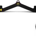 KKH Back Grip LAT Pull Down Bar Set, LAT Pulldown Attachments for Home Gym System with T-bar V-bar, LAT Pulldown Bar Back Workout Equipment