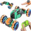 Gesture Sensing RC Stunt Car - Boys Toys Age 6-8-12, 360 Rotating 4WD Hand Controlled Remote Control Twist Car with Light & Music, Cool Toys and Ideas Gifts for Children Age 7 9 10 11 12 Years Old