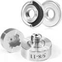 XLOCK to 5/8"-11 Thread Adapter Kit with Quick Change Nut, Suitable for XLOCK Angle Grinders, Convert and Install Saw Blades, Polish Discs