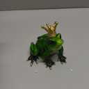 Frog Crown Prince Prime Bedroom Ornament Collectible Cute Figurine Statue Home Office Desk Bookcases Decorations Gifts for Women Sister Lover Room Decor Cake Topper