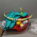 Bright Starts 3-in-1 SuperSeat Playful Paradise, Baby Activity Seat with Toys, Snacking Tray, Booster Seat, BPA Free Tray, Unisex, 6 Months +