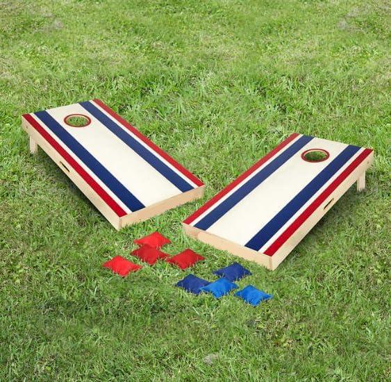 Official Size Cornhole Set, Brown