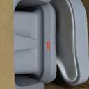 Fisher-Price Baby to Toddler High Chair SpaceSaver Simple Clean Portable Dining Seat & Booster with Washable Deep Tray & Liner, Pearfection