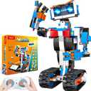 okk Robot Building Toys for Boys, STEM Projects for Kids Ages 8-12, Remote & APP Controlled Engineering Learning Educational Coding DIY Building Kit Rechargeable Robot Toy Gifts for Girls (635 Piece Set)