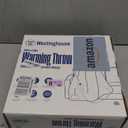 Westinghouse Heated Throw Blanket, Electric Blanket Throw with 6 Heating Levels and 2-10 Hours Time Settings, Flannel to Sherpa Super Cozy Heated Blanket Machine Washable, 50x60 inch, Beige