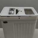 Mop and Bucket Set with AUTO Pump, 3-Zone Separate Dirty and Clean Water, Flat Mop and Bucket System with Wringer and Wheels, 3 Reusable Microfiber Pads, One-Touch Water Filling for Home Cleaning