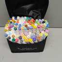 Caliart 121 Colors Alcohol Based Markers, Dual Tip Art Marker Set Chisel & Fine, Permanent Colored Pens for Adults Coloring Book Artists Sketch Illustration Drawing Supplies Gifts