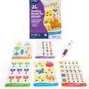 Educational Insights Hot Dots Getting Ready for School! Set - Preschool Workbooks with Interactive Pen, Homeschool Learning Books, Build Toddler Reading & Math Skills, Ages 4+