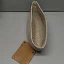 Small Cotton Woven Basket with PU Leather Handle, Baby Kids Clothes Toys Candy Gifts Cotton Rope Organizer, for Living Room Bathroom Shower Storage Laundry, Dog Cat Bed, Fall Basket, Coffee