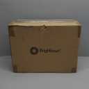 Brightown Smart Wall Heater, 1500W Electric Space Heater for Indoor Use, 5 Optional Modes, Adjustable Thermostat, Remote Control, Energy Efficient Easy-Mount Heater for Bedroom, Works with Alexa, Grey (Standard Plug)